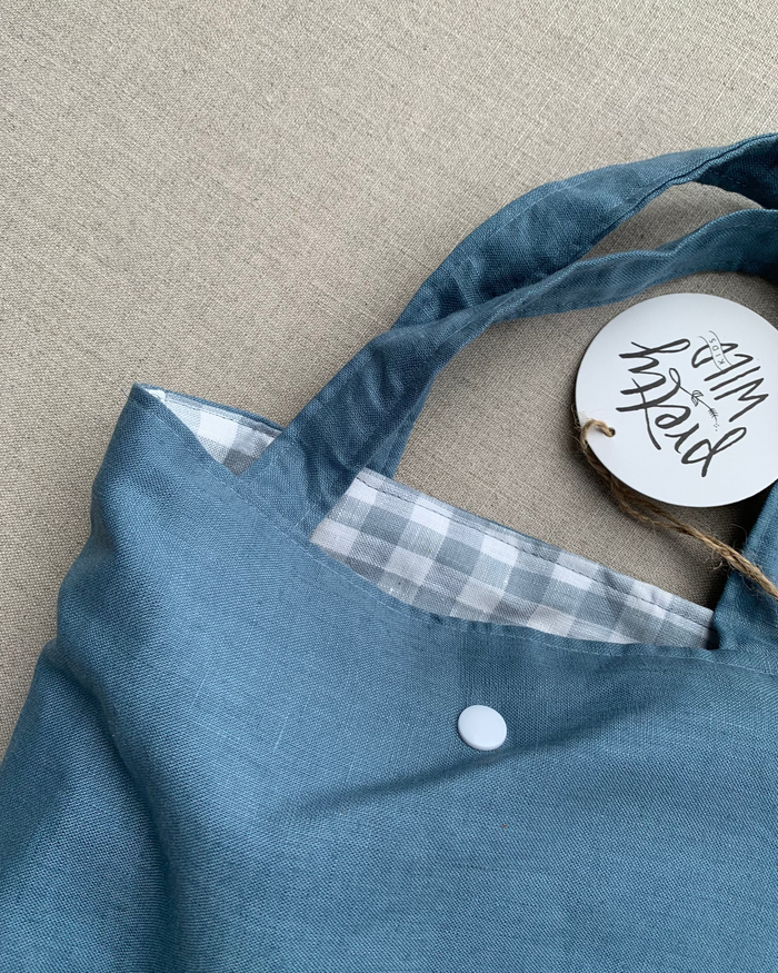 Pretty Wild Kids Tote Lake Linen Large