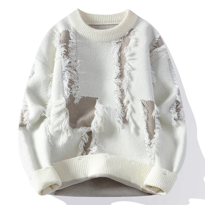 Caspian Fringe Crewneck