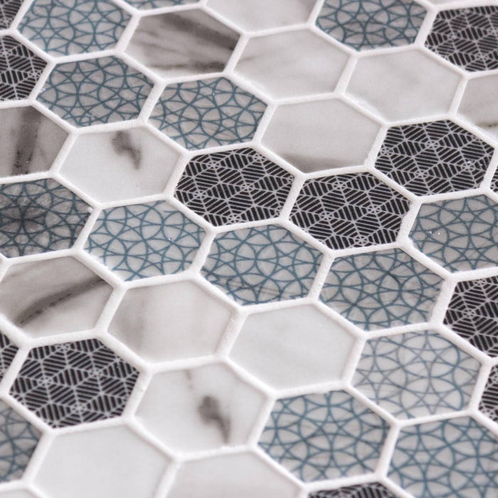 Hex Gilda 30.1 x 29.0cm Mosaic Sheet