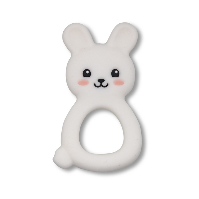 Jellystone Jellies Bunny Teether -Soft Grey