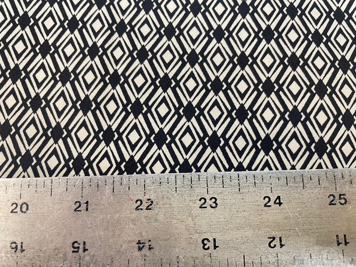 Printed Stretch Rayon Spandex - Twill Triangle