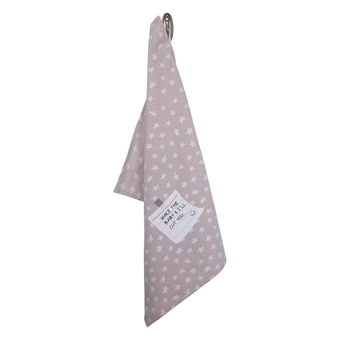 Wake The Baby & I'll Cut You Tea Towel - Closeout | Funatic - Wichita Home Outlet