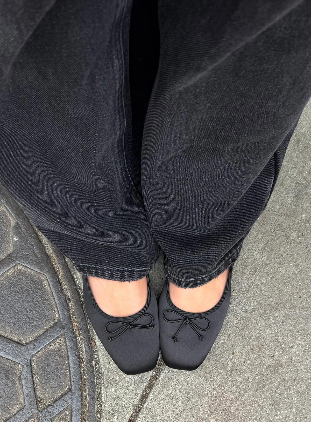 Adienne Ballet Flats Black