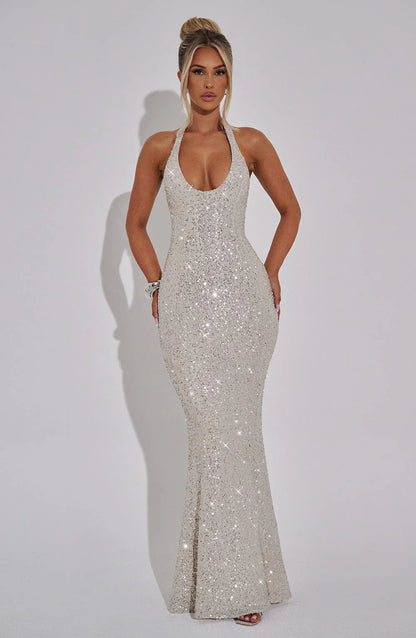 Odette Maxi Dress - Champagne