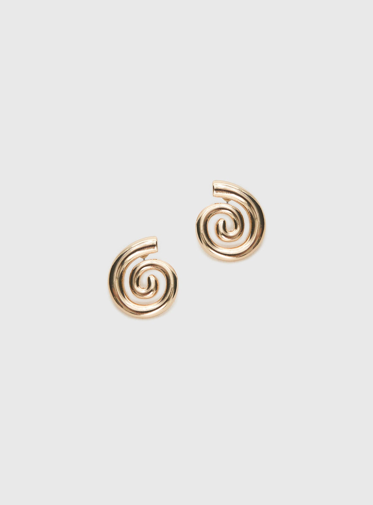 Ameleah Spiral Earrings Gold