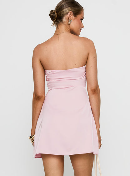 Americano Mini Dress Pink