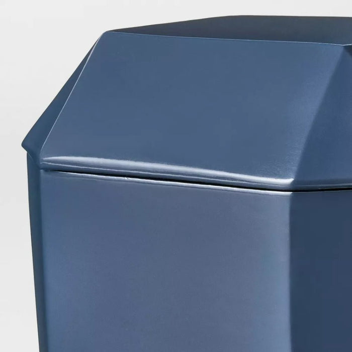 5" Decorative Lacquer Box - Blue - Wichita Home Outlet
