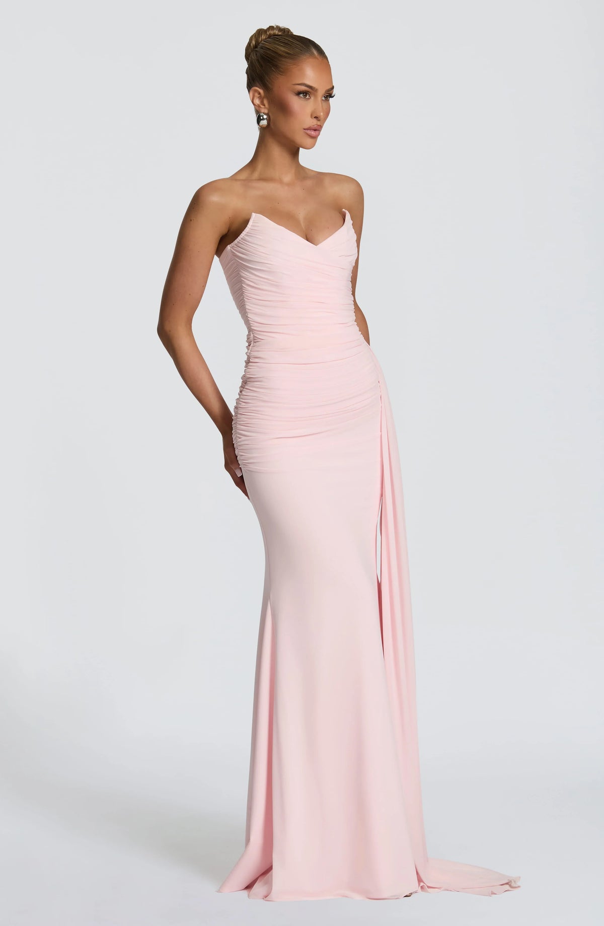Ashika Maxi Dress - Blush
