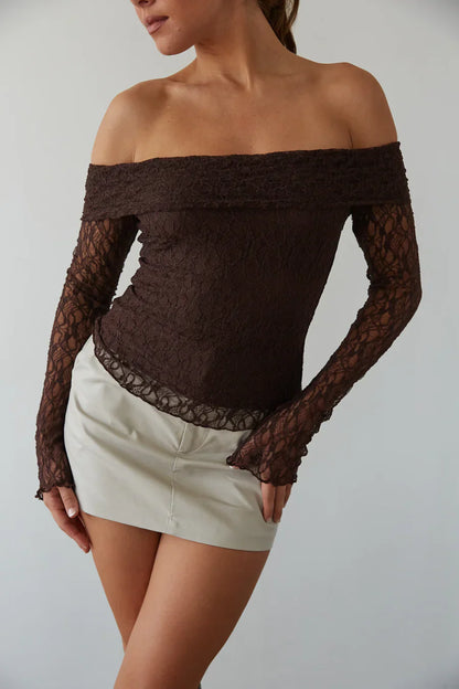 Collette Lace Long Sleeve Top