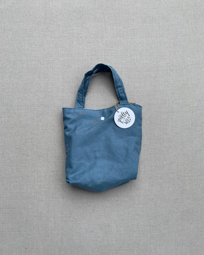 Pretty Wild Kids Tote Lake Linen Large