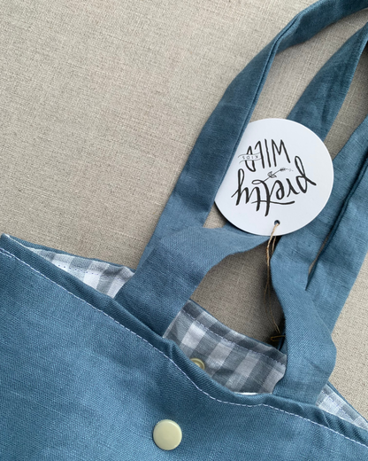 Pretty Wild Kids Tote Lake Linen Large