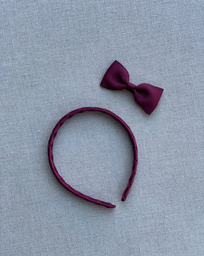 Pretty Wild Kimi Set Burgundy