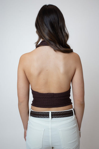 Molly Top in Brown