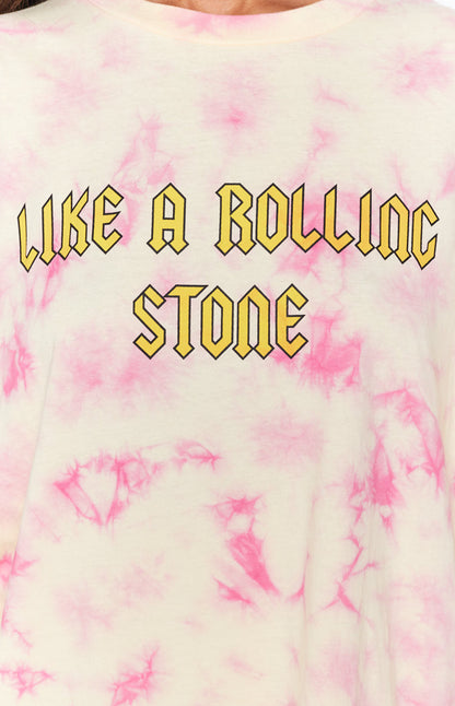 Stones Tee Pink