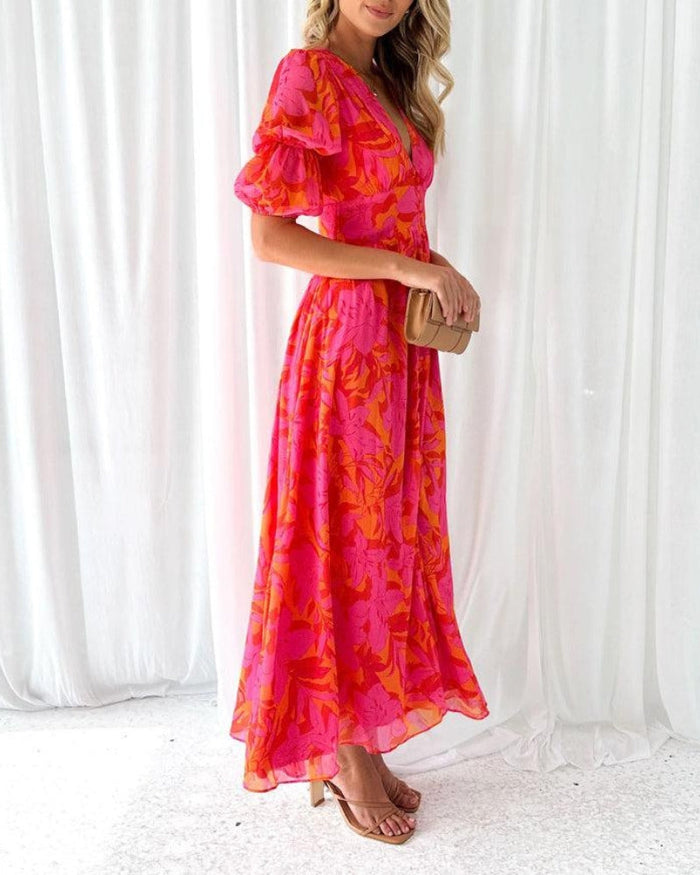 Agatha - Tropical Radiant Dress