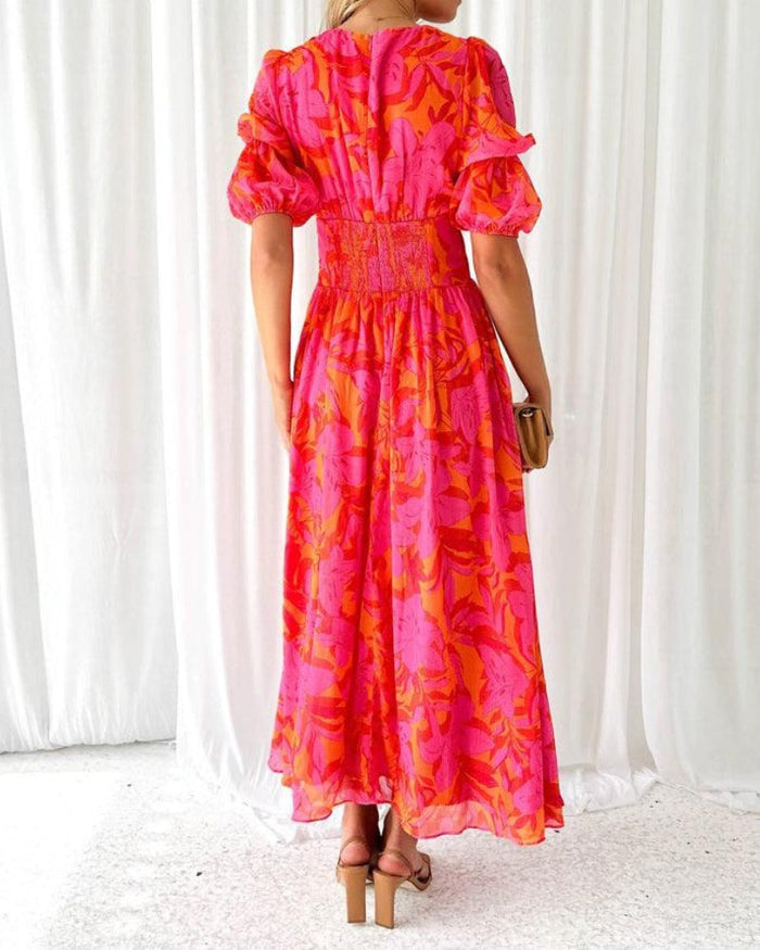 Agatha - Tropical Radiant Dress