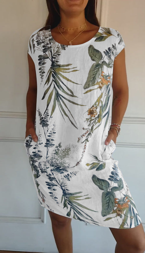 Agnes - Casual Printed Dress
