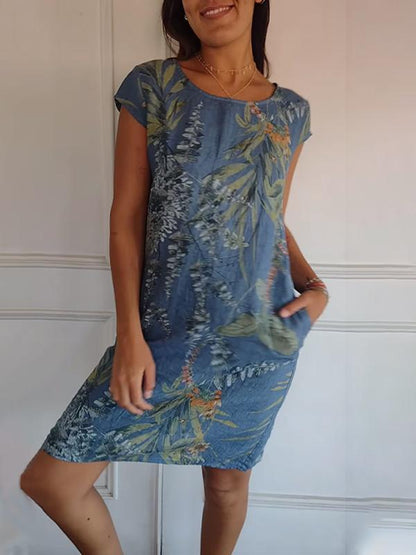 Agnes - Casual Printed Dress