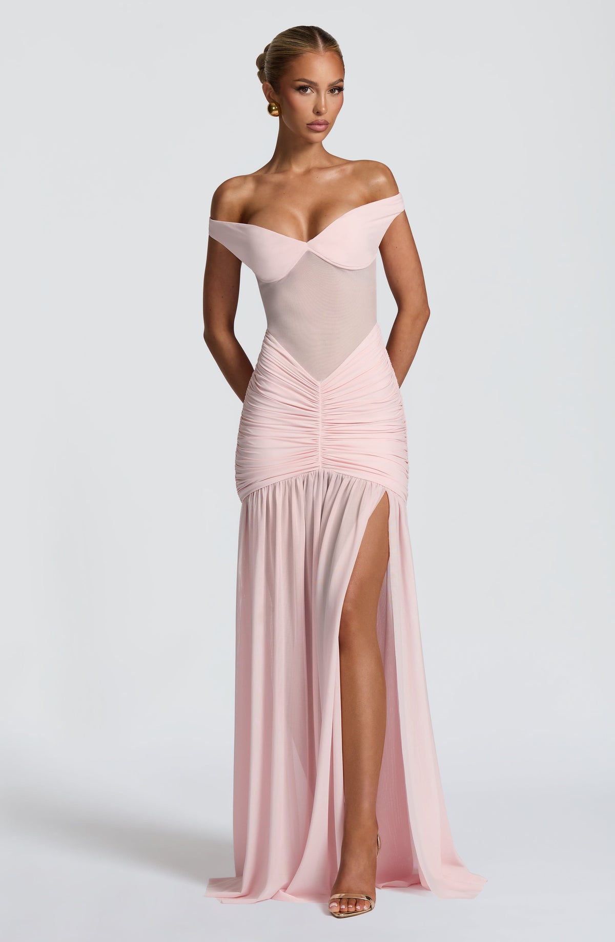 Alaia Maxi Dress - Blush