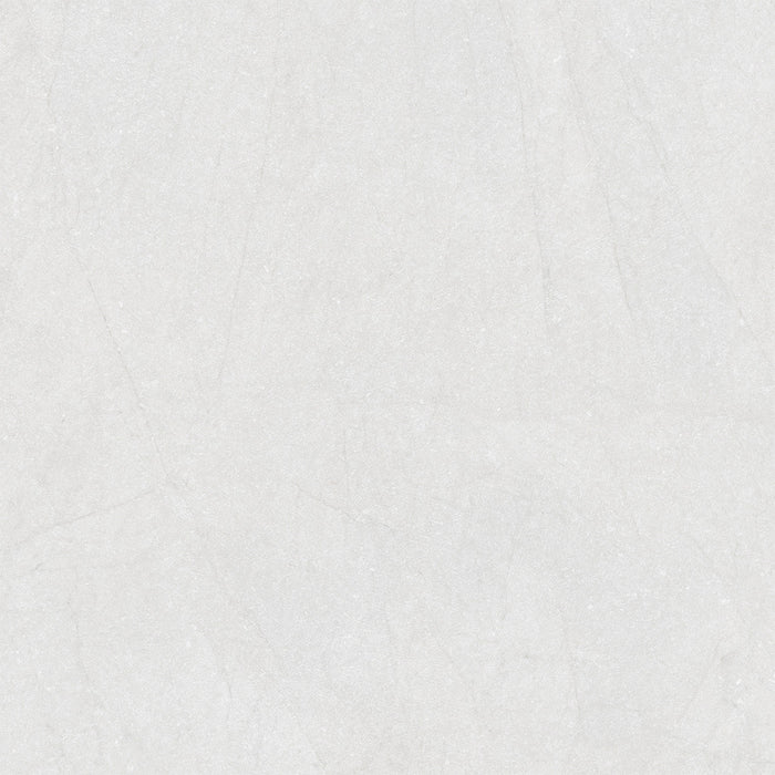 Alleghe White 60 x 60cm Matt Rectified Porcelain Tile - 1.44sqm perbox