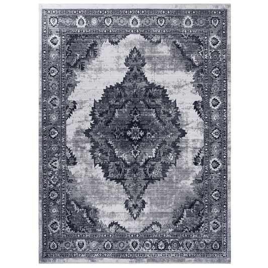 Ashton 566 Area Rug - 5' x 7' - Black Storm - Wichita Home Outlet