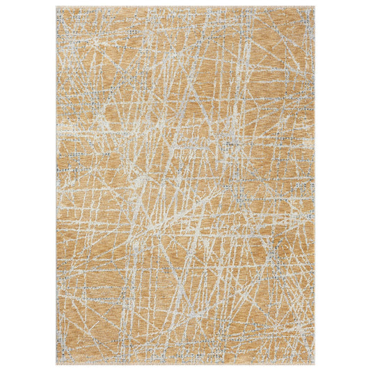 Aurora Area Rug 850 - Gold - 8' x 10' - Wichita Home Outlet