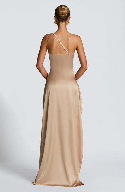 Ariel Maxi Dress - Champagne