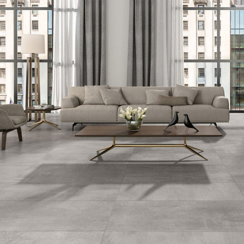 Balbi Gris 60 x 120cm Matt Rectified Porcelain Tile - 1.44sqm perbox