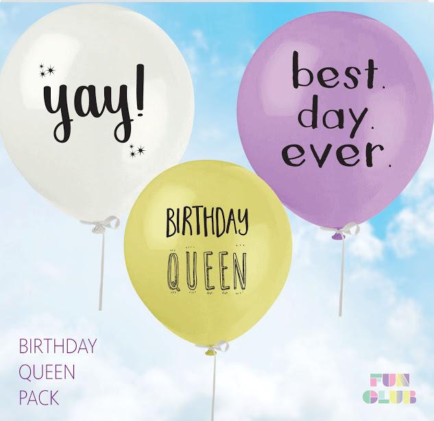 Birthday Queen Variety Pack - Set of 3 - Wichita Home Outlet