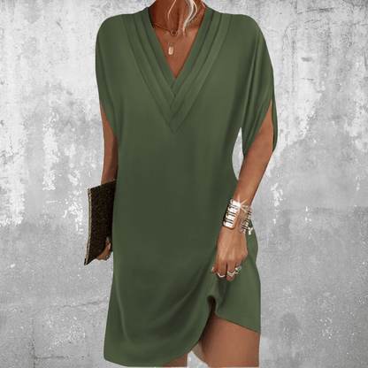 Bronte - Elegant Tummy Covering Dress
