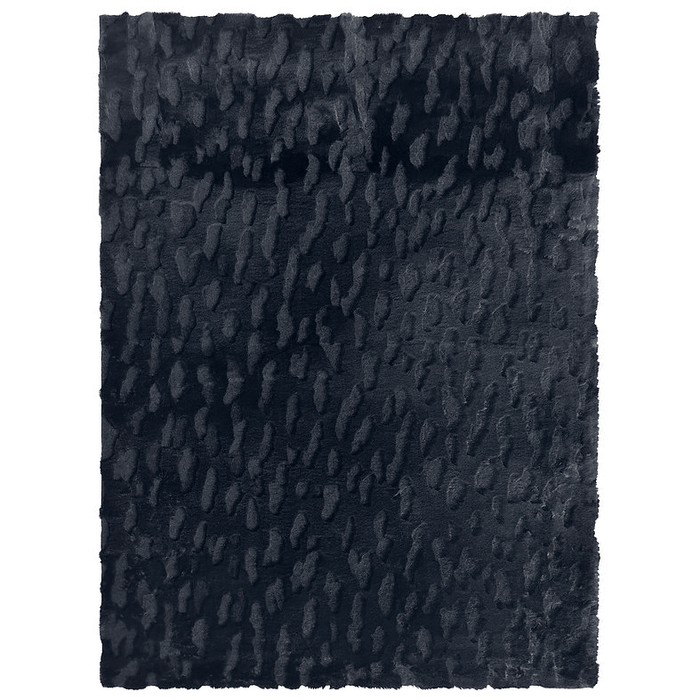 Bunny 50 Sculpted Area Rug - 5' x 7' - Black - Wichita Home Outlet