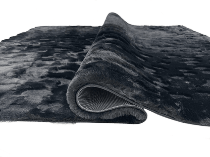Bunny 50 Sculpted Area Rug - 5' x 7' - Black - Wichita Home Outlet