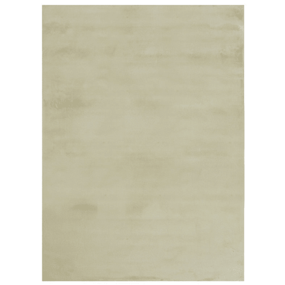 Bunny Faux Fur Area Rug - Fur Bone - 5' x 7' - Wichita Home Outlet