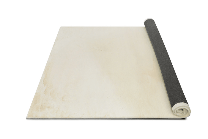 Bunny Faux Fur Area Rug - Fur Bone - 5' x 7' - Wichita Home Outlet