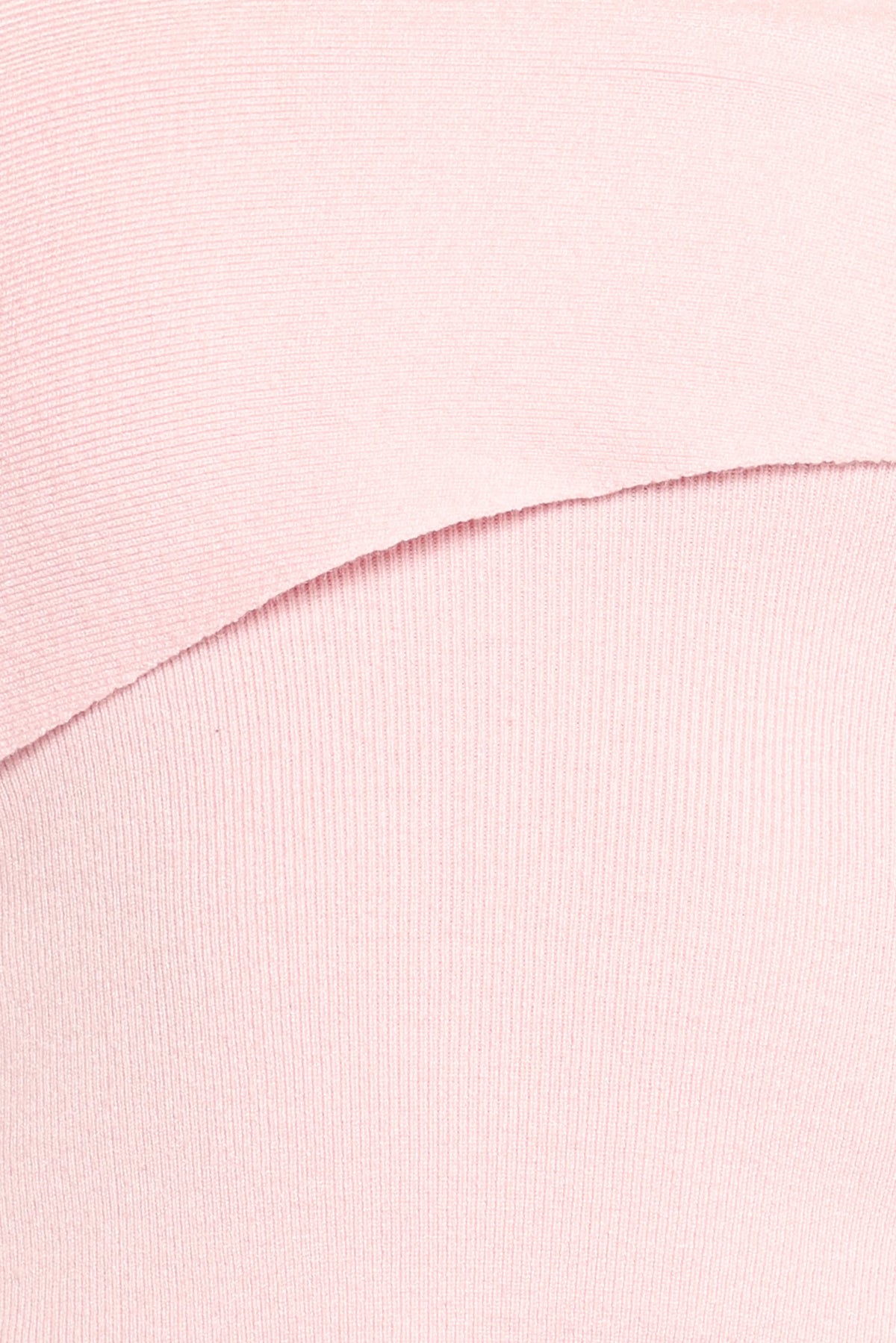 Charama Off Shoulder Knit Top - Pink