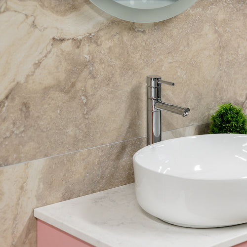 Caracalla Beige Polished 60 x 120cm Rectifed Porcelain Tile - 1.44sqm perbox