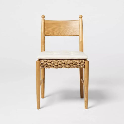 Cardamine Wooden Dining Chairs - Natural (Set of 2) - Wichita Home Outlet