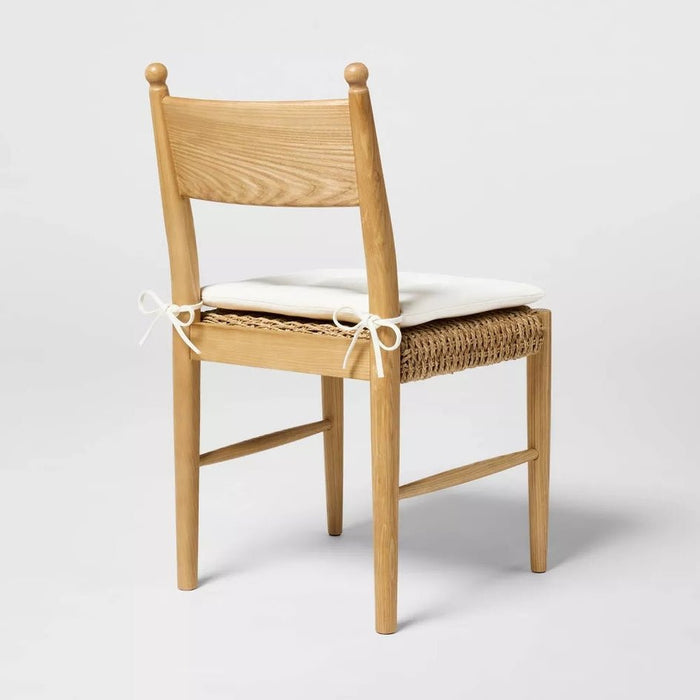 Cardamine Wooden Dining Chairs - Natural (Set of 2) - Wichita Home Outlet