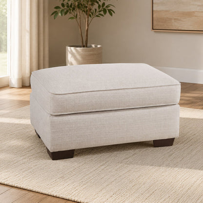 Carmine Ottoman - Pebble - Wichita Home Outlet