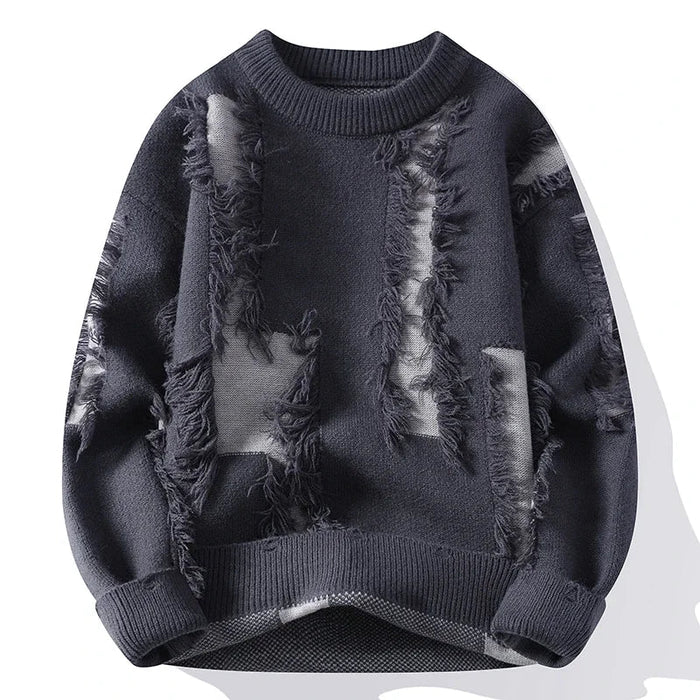 Caspian Fringe Crewneck