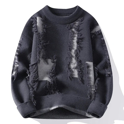 Caspian Fringe Crewneck