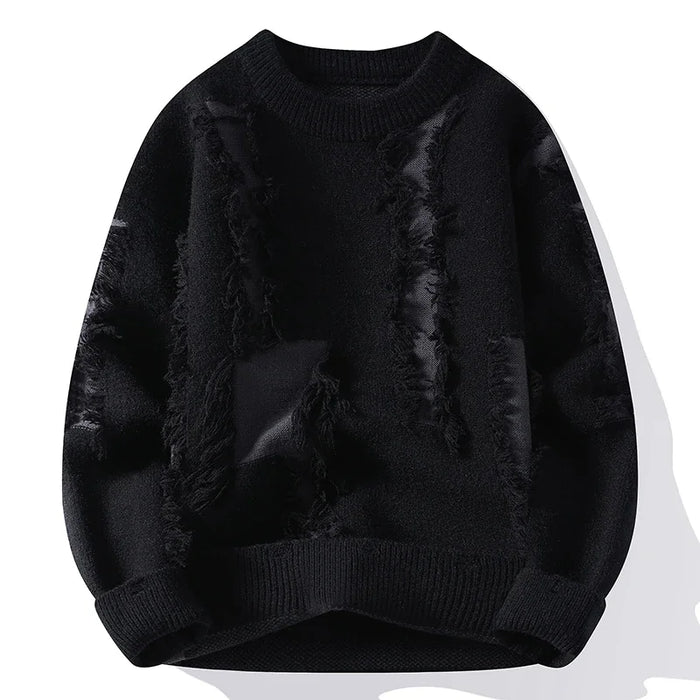 Caspian Fringe Crewneck