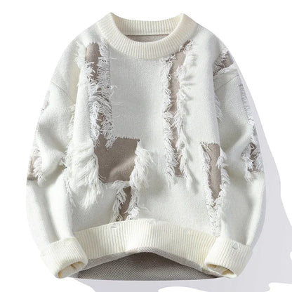 Caspian Fringe Crewneck