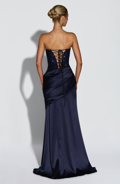 Celestia Maxi Dress - Navy