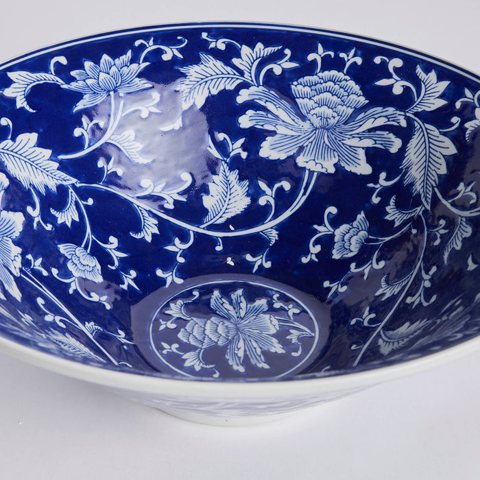 Chinoiserie Lotus Bowl