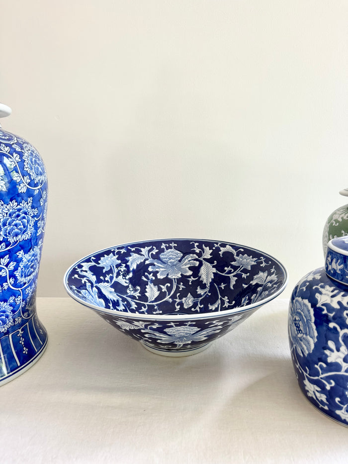 Chinoiserie Lotus Bowl
