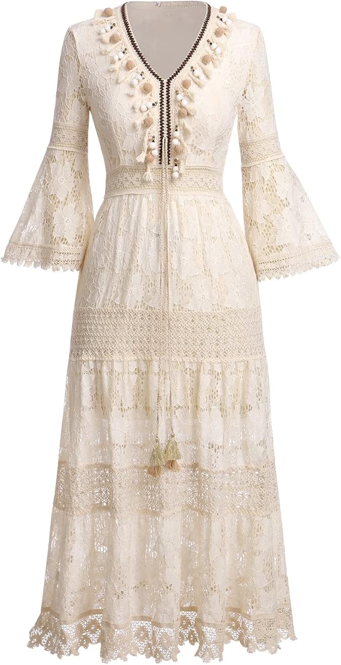 Clementine - Boho Lace Dress
