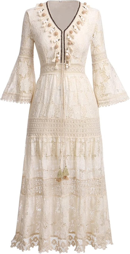 Clementine - Boho Lace Dress