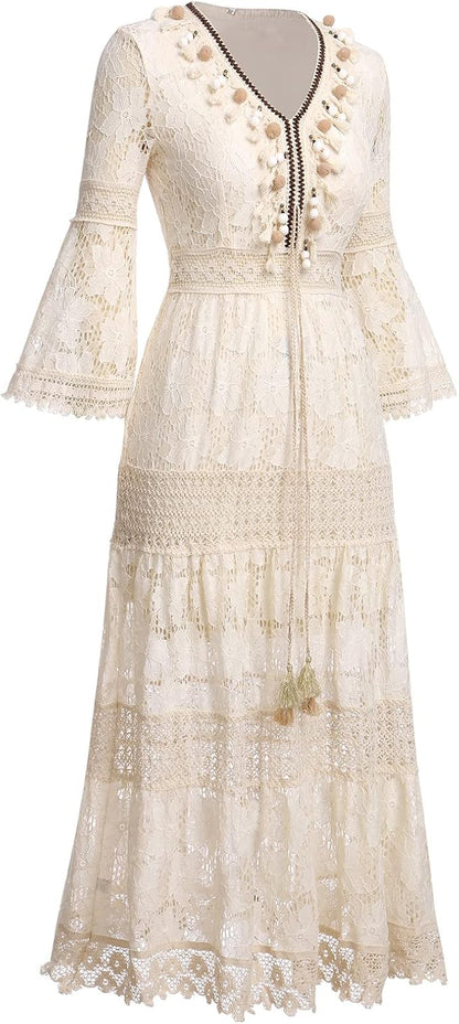 Clementine - Boho Lace Dress
