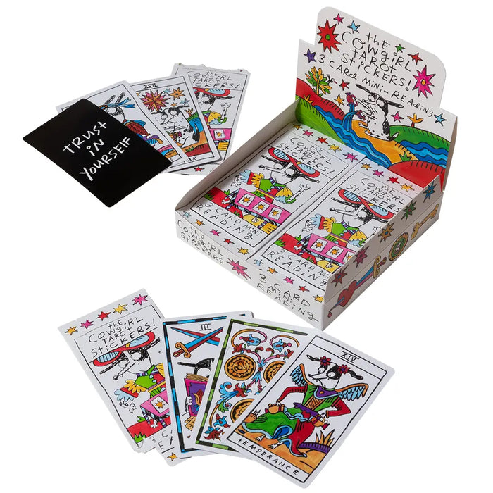Cowgirl Tarot Sticker Pack